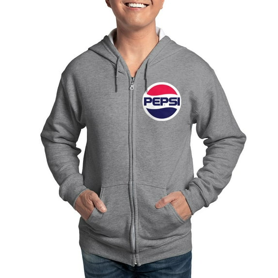 CafePress - Pepsi 90S Logo Zip Hoodie - Zip Hoodie, Classic Hooded Sweatshirt with Metal Zipper
