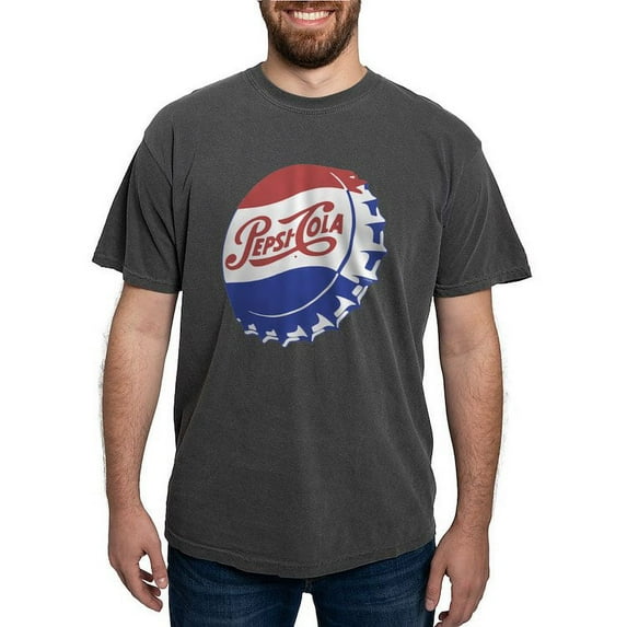 CafePress - Pepsi Bottle Cap - Mens Comfort Colors Shirt