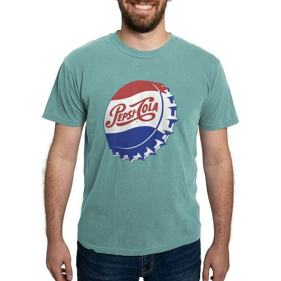 CafePress - Pepsi Bottle Cap - Mens Comfort Colors Shirt