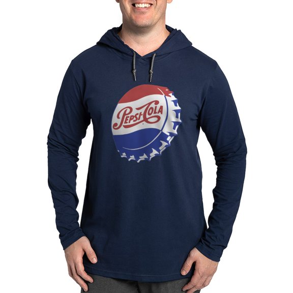 CafePress - Pepsi Bottle Cap - Mens Hooded Shirt