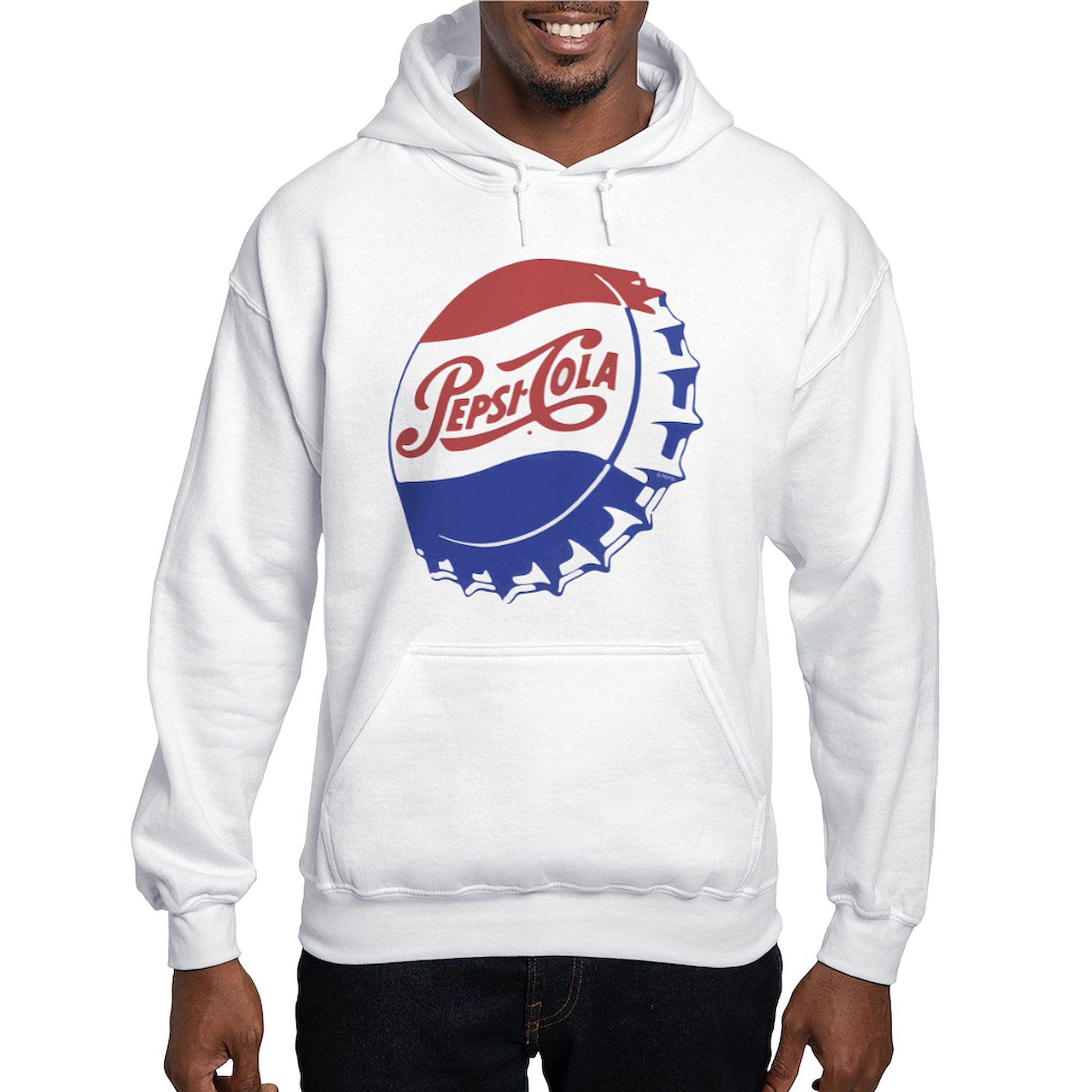 CafePress Pepsi Bottle Cap Sweatshirt Pullover Hoodie Hooded Sweatshirt