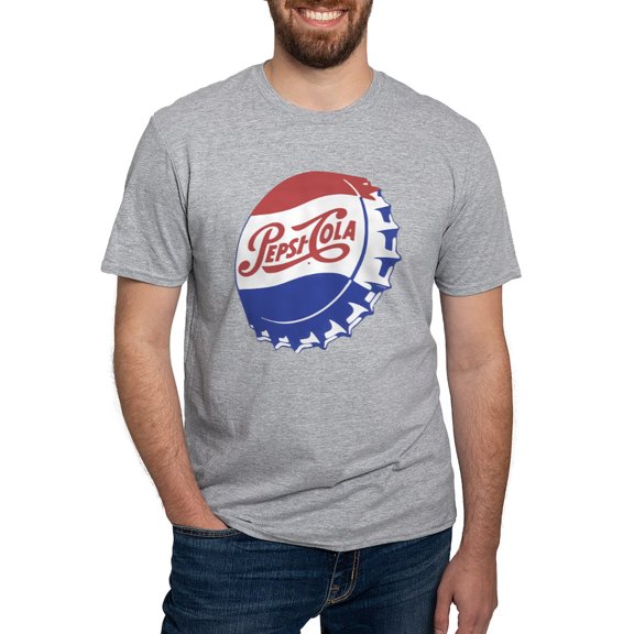 CafePress - Pepsi Bottle Cap T Shirt - Fitted T-Shirt, Vintage Fit Soft Cotton Tee