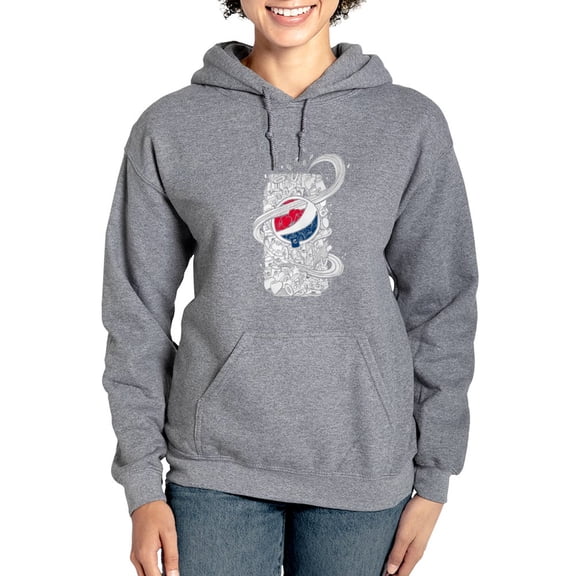 CafePress - Pepsi Can Doodle - Pullover Hoodie, Classic & Comfortable Hooded Sweatshirt