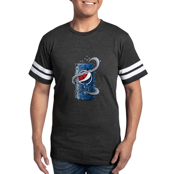CafePress - Pepsi Can Doodle T Shirt - Mens Football Shirt