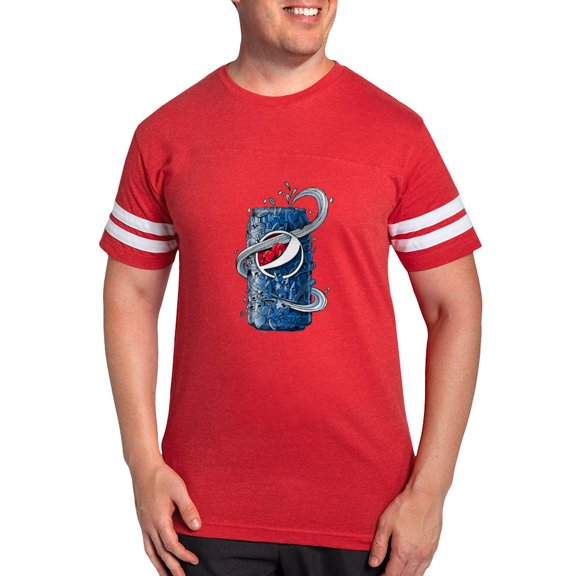 CafePress - Pepsi Can Doodle T Shirt - Mens Football Shirt