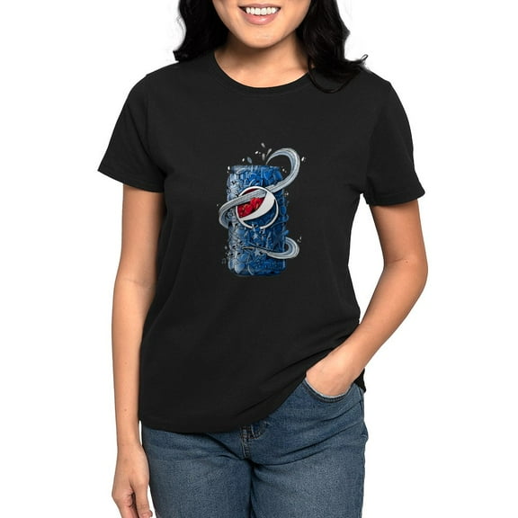 CafePress - Pepsi Can Doodle Women's Classic White T Shirt - Women's Traditional Fit Dark T-Shirt