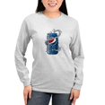 thumbnail image 1 of CafePress - Pepsi Can Doodle Women's Long Sleeve T Shirt - Women's Long Sleeve Graphic Casual T-Shirt, 1 of 4