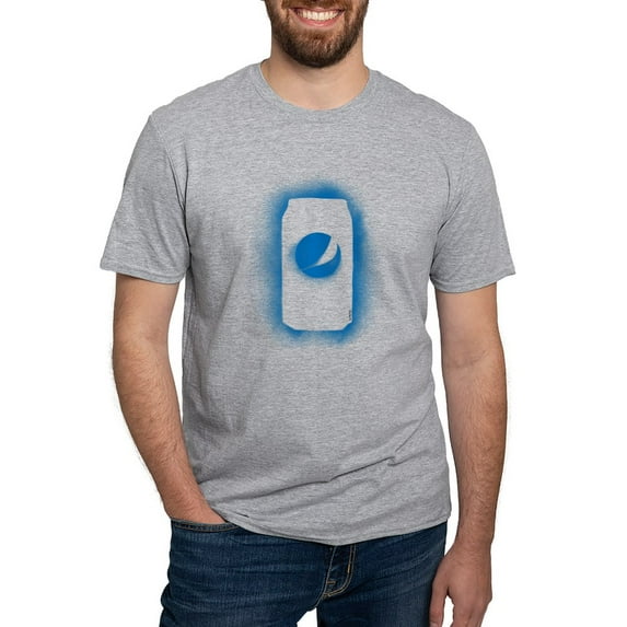 CafePress - Pepsi Can Outline Fitted T Shirt - Fitted T-Shirt, Vintage Fit Soft Cotton Tee