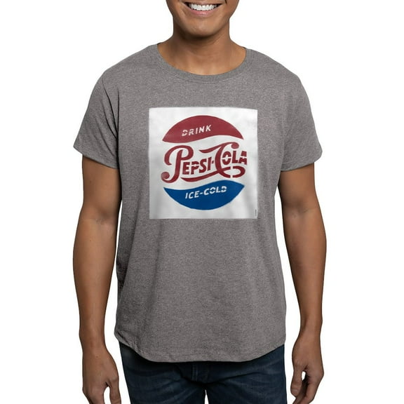 CafePress - Pepsi Cola Ice Cold Fitted T Shirt - Men's Fitted T-Shirt