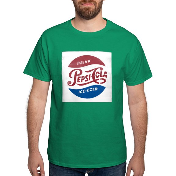 CafePress - Pepsi Cola Ice Cold Light T Shirt - Men's Classic Graphic Cotton T-Shirt
