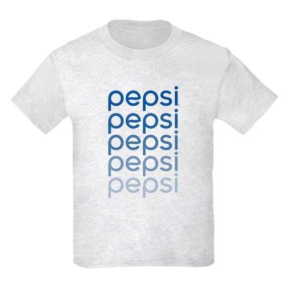 CafePress - Pepsi Fade Blue Kids T Shirt - Light Classic Kids Graphic, Short Sleeve T-Shirt, Sizes XS-XL