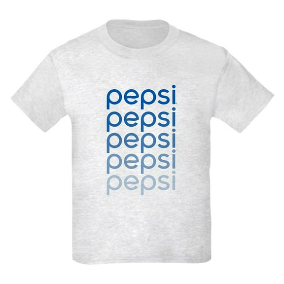 CafePress - Pepsi Fade Blue Kids T Shirt - Light Classic Kids Graphic, Short Sleeve T-Shirt, Sizes XS-XL