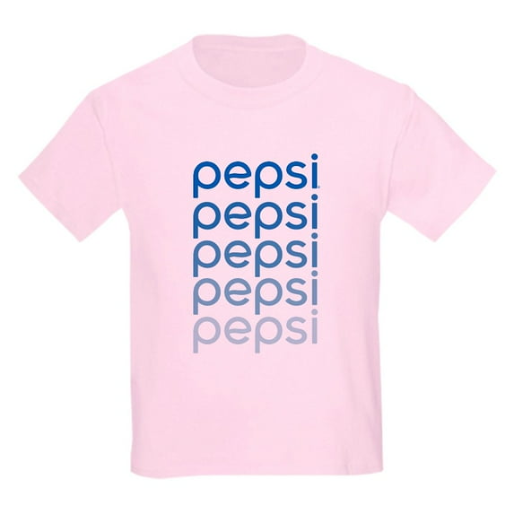 CafePress - Pepsi Fade Blue Kids T Shirt - Light Classic Kids Graphic, Short Sleeve T-Shirt, Sizes XS-XL