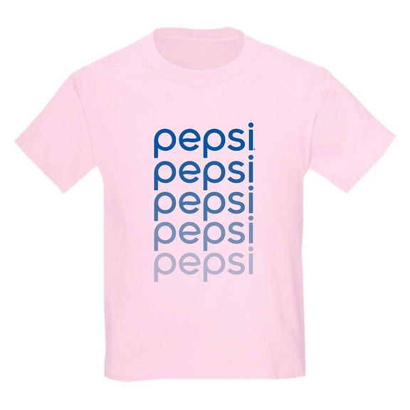 CafePress - Pepsi Fade Blue Kids T Shirt - Light Classic Kids Graphic, Short Sleeve T-Shirt, Sizes XS-XL