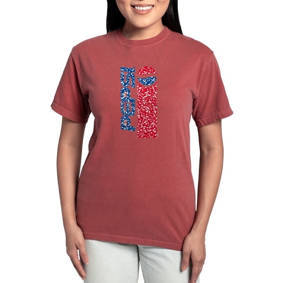 CafePress - Pepsi Flashback Bubble Womens Comfort Colors Shirt - Womens Comfort Colors® Shirt