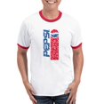 thumbnail image 1 of CafePress - Pepsi Flashback Bubbles Men's Ringer T Shirt - 100% Cotton Ringed T-Shirt, 1 of 4