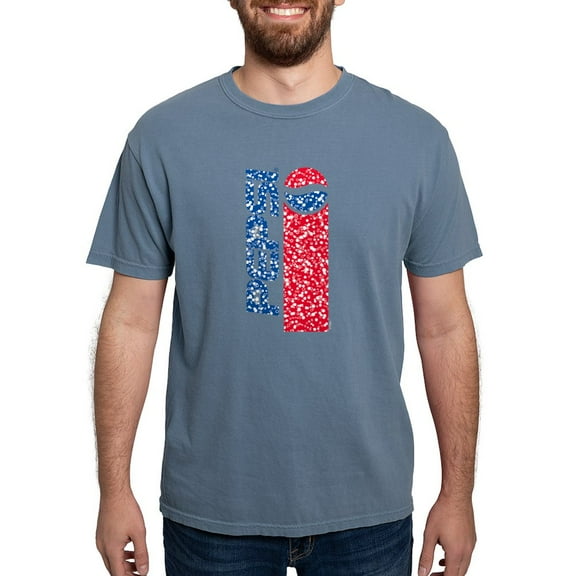 CafePress - Pepsi Flashback Bubbles - Mens Comfort Colors Shirt