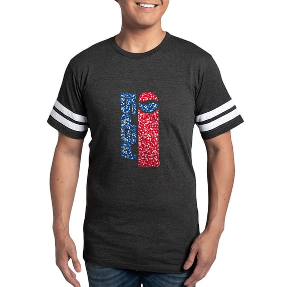 CafePress - Pepsi Flashback Bubbles - Mens Football Shirt