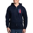 thumbnail image 1 of CafePress - Pepsi Flashback Bubbles Zip Hoodie (Dark) - Zip Hoodie, Classic Hooded Sweatshirt with Metal Zipper, 1 of 4