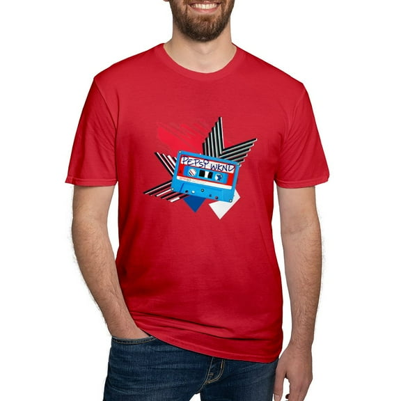 CafePress - Pepsi Flashback Casset Men's Fitted T Shirt (Dark) - Men's Fitted T-Shirt