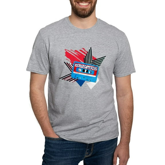 CafePress - Pepsi Flashback Cassette Fitted T Shirt - Fitted T-Shirt, Vintage Fit Soft Cotton Tee