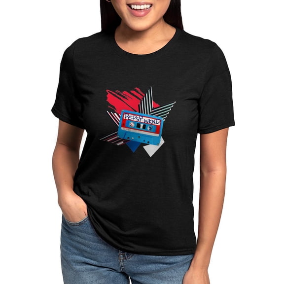 CafePress - Pepsi Flashback Cassette Womens Tri Blend T Shirt - Womens Tri-blend T-Shirt