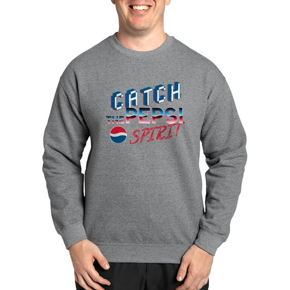 CafePress - Pepsi Flashback Spirit Sweatshirt - Crew Neck Sweatshirt