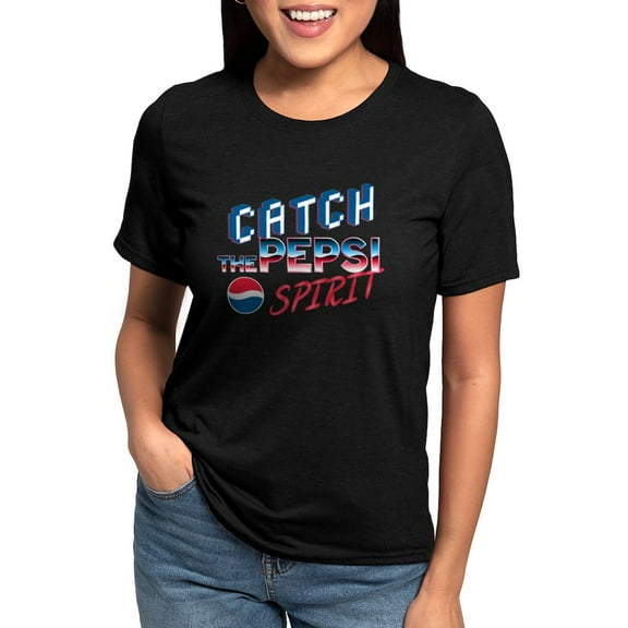 CafePress - Pepsi Flashback Spirit T Shirt - Womens Tri-blend T-Shirt