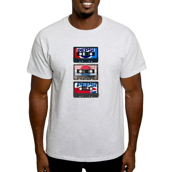 CafePress - Pepsi Flashback Tapes Light T Shirt - Men's Classic Graphic T-Shirt