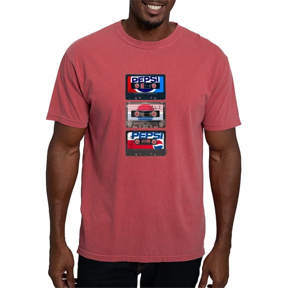 CafePress - Pepsi Flashback Tapes - Mens Comfort Colors Shirt