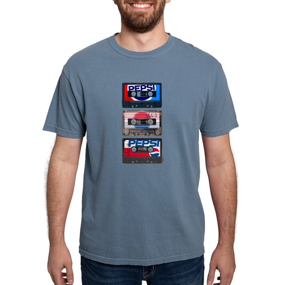 CafePress - Pepsi Flashback Tapes - Mens Comfort Colors Shirt