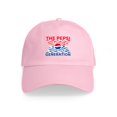 thumbnail image 1 of CafePress - Pepsi Generation Checkered Cap - Adjustable 100% Brushed Unisex Casual Cotton Baseball Cap, Beige, 1, 1 of 2