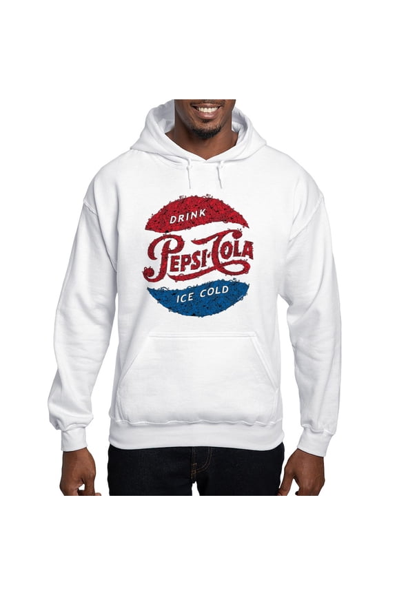 - Pepsi Logo Doodle Hooded Sweatshirt - Pullover Hoodie, Hooded Sweatshirt