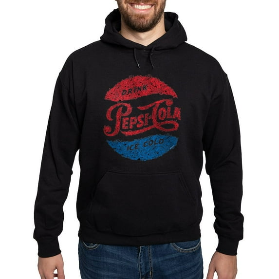 CafePress - Pepsi Logo Doodle Hoodie (Dark) - Pullover Hoodie, Classic, Comfortable Hooded Sweatshirt