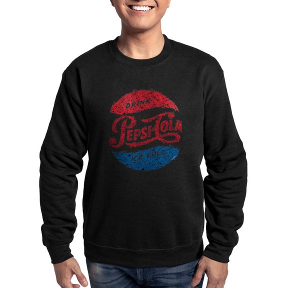 CafePress - Pepsi Logo Doodle Sweatshirt - Classic Crew Neck Sweatshirt