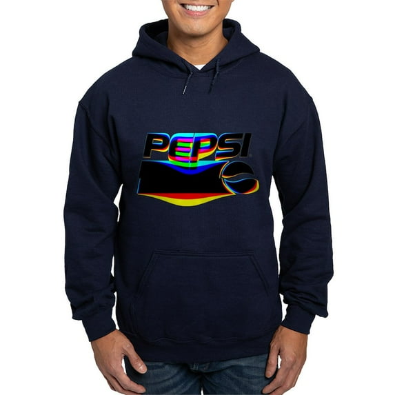 CafePress - Pepsi Logo Glitch - Pullover Hoodie, Classic, Comfortable Hooded Sweatshirt