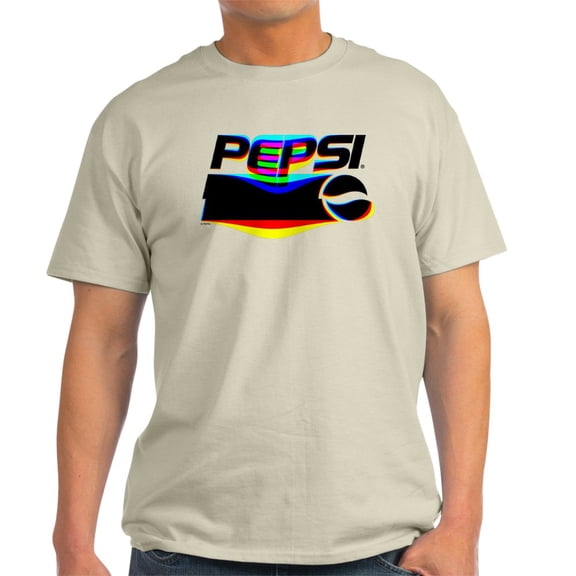 CafePress - Pepsi Logo Glitch White T Shirt - Men's Classic Graphic T-Shirt