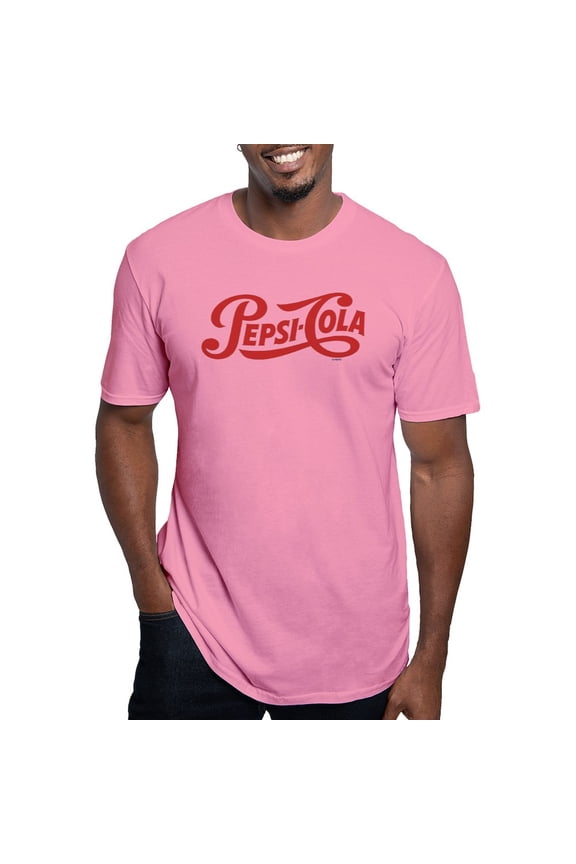 - Pepsi Logo Men's Classic T Shirt - Men's Fitted T-Shirt
