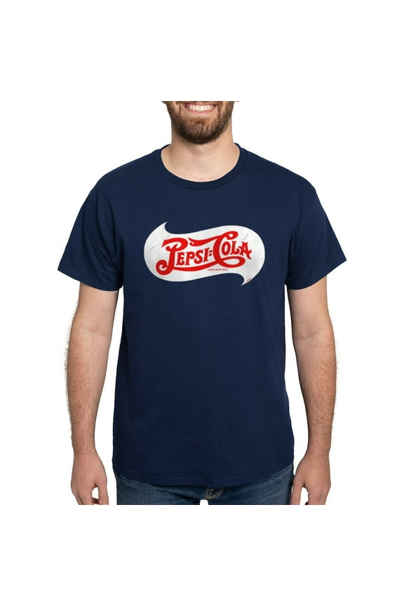 - Pepsi Logo Men's Value T Shirt - Men's Classic Graphic Cotton T-Shirt