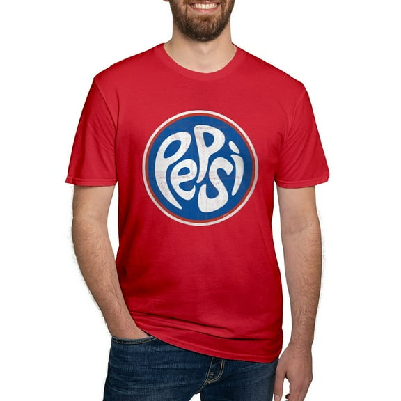 CafePress - Pepsi Men's Fitted T Shirt (Dark) - Men's Fitted T-Shirt