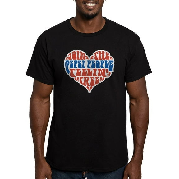 CafePress - Pepsi People Men's Fitted T Shirt (Dark) - Men's Fitted T-Shirt