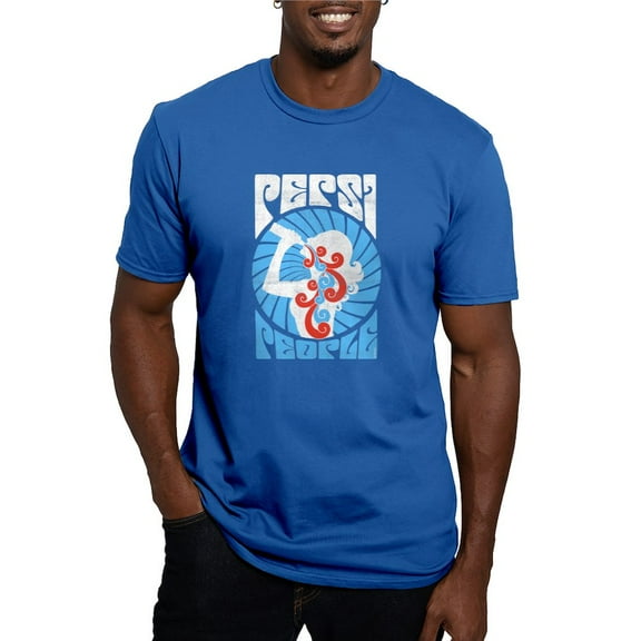 CafePress - Pepsi People Men's Fitted T Shirt (Dark) - Men's Fitted T-Shirt