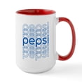 thumbnail image 1 of CafePress - Pepsi Phased - 15 oz Ceramic Large White Novelty Mug, 1 of 4