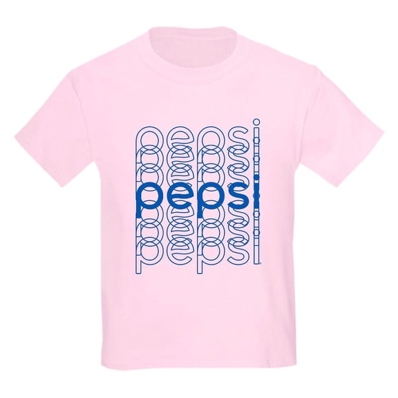 CafePress - Pepsi Phased Kids T Shirt - Light Classic Kids Graphic, Short Sleeve T-Shirt, Sizes XS-XL