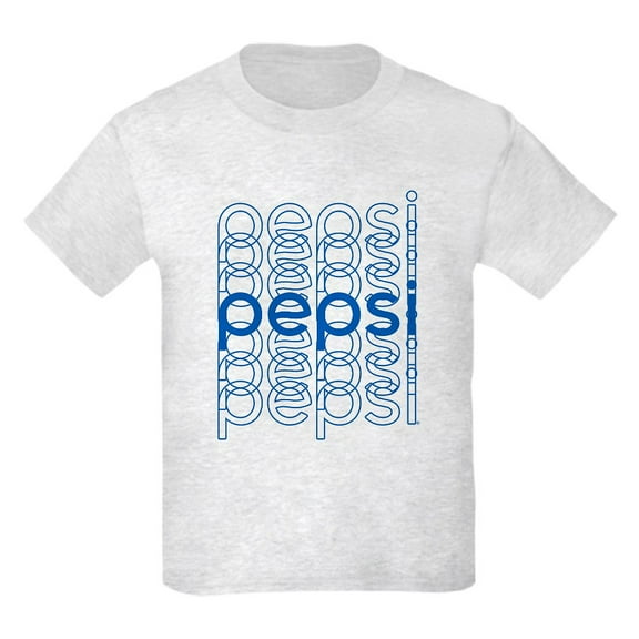 CafePress - Pepsi Phased Kids T Shirt - Light Classic Kids Graphic, Short Sleeve T-Shirt, Sizes XS-XL
