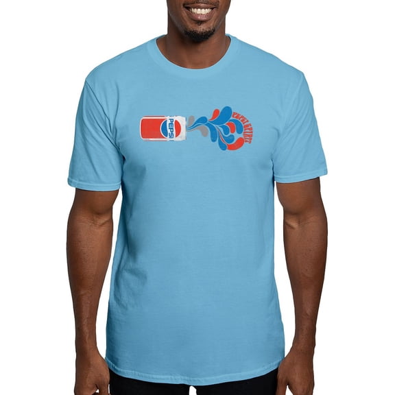 CafePress - Pepsi Spirit Can Fitted T Shirt - Fitted T-Shirt, Vintage Fit Soft Cotton Tee