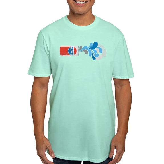 CafePress - Pepsi Spirit Can Men's Fitted T Shirt (Dark) - Men's Fitted T-Shirt