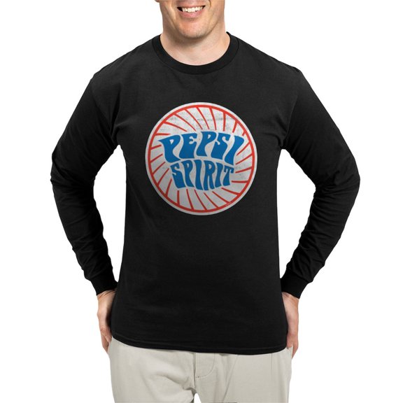 CafePress - Pepsi Spirit Long Sleeve Dark T Shirt - Long Sleeve Dark T-Shirt
