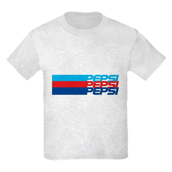 CafePress - Pepsi Striped Kids T Shirt - Light Classic Kids Graphic, Short Sleeve T-Shirt, Sizes XS-XL