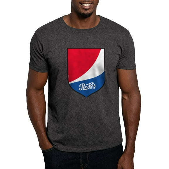 CafePress - Pepsi Varsity Badge 1 Light T Shirt - Men's Classic Graphic Cotton T-Shirt